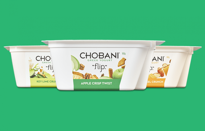 Specialized design for Chobani greek yogurt